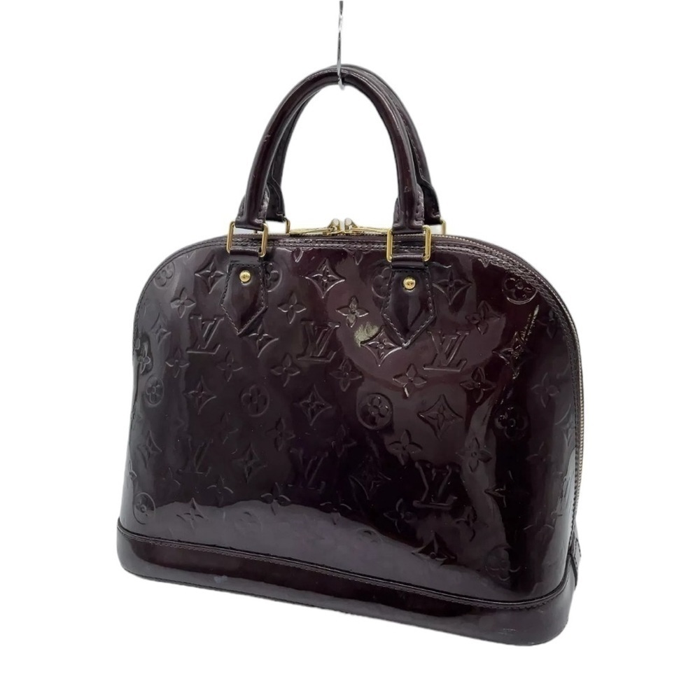 Authentic Louis Vuitton  Vernis Amarant Alma PM